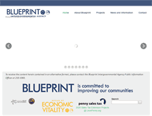 Tablet Screenshot of blueprint2000.org